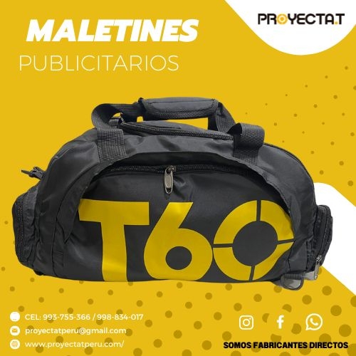 Proyectat Perú - Maletines Publicitarios convertible a Mochila