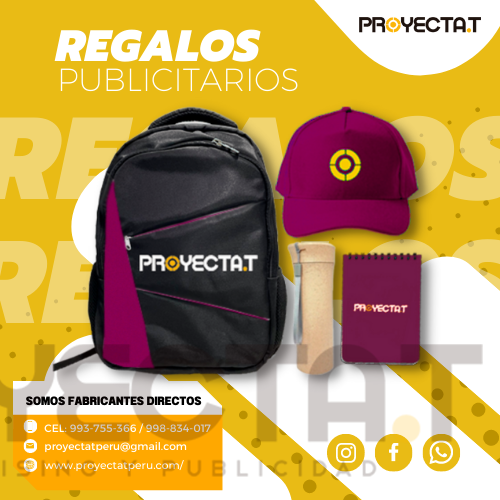 Proyectat Perú - REGALOS CORPORATIVOS PACK