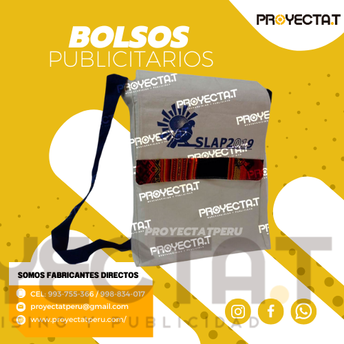 Proyectat Perú - BOLSOS PUBLICITARIOS SLAP