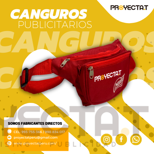Proyectat Perú - CANGUROS PUBLICITARIOS ROJO