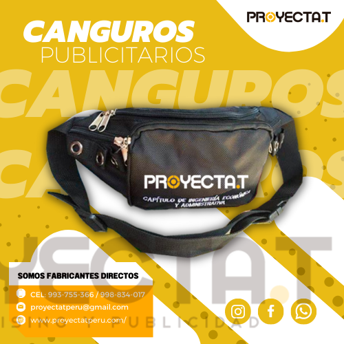 Proyectat Perú - CANGUROS PUBLICITARIOS LONA