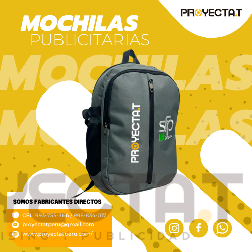 Faraon Onix - MOCHILAS PUBLICITARIAS EMPRESAS FPD