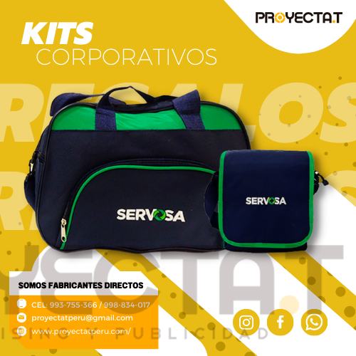 Proyectat Perú - KIT CORPORATIVO TEXTIL