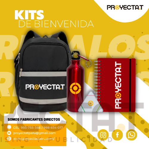 Proyectat Perú - KIT DE BIENVENIDA PARA EMPRESAS