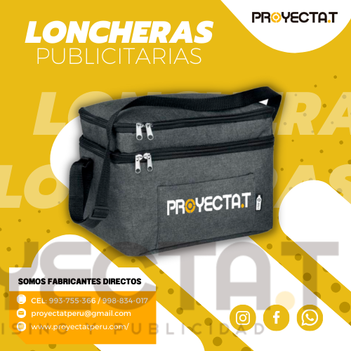 Proyectat Perú - LONCHERAS PUBLICITARIAS CUADRADA