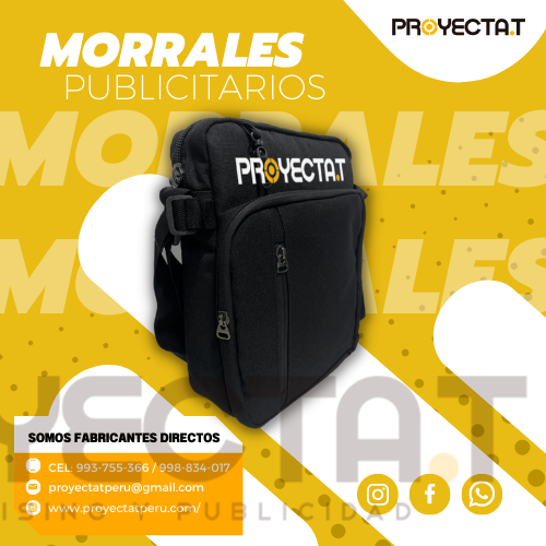 Proyectat Perú - MORRALES PUBLICITARIOS NEGRO CUBITO