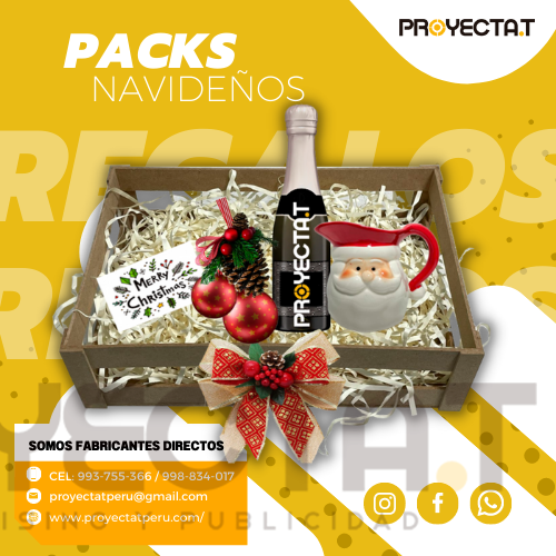 Proyectat Perú - PACKS PARA NAVIDAD CORPORATIVOS PARA EMPRESAS
